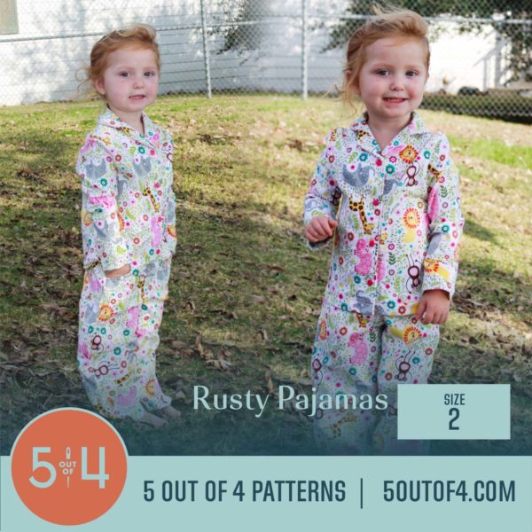 Rusty Woven Pajamas - 5 out of 4 Patterns
