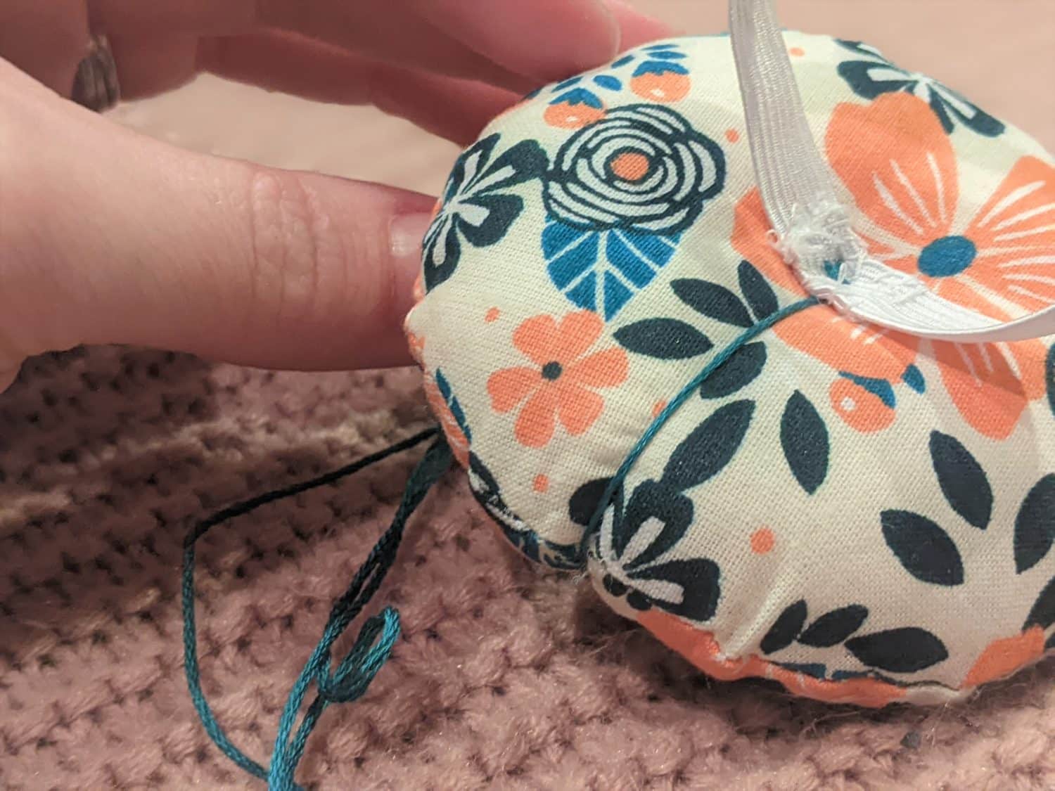 Wrist Pin Cushion - Love to Stitch and Sew