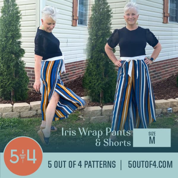Iris Wrap Shorts, Capris, and Pants - 5 out of 4 Patterns