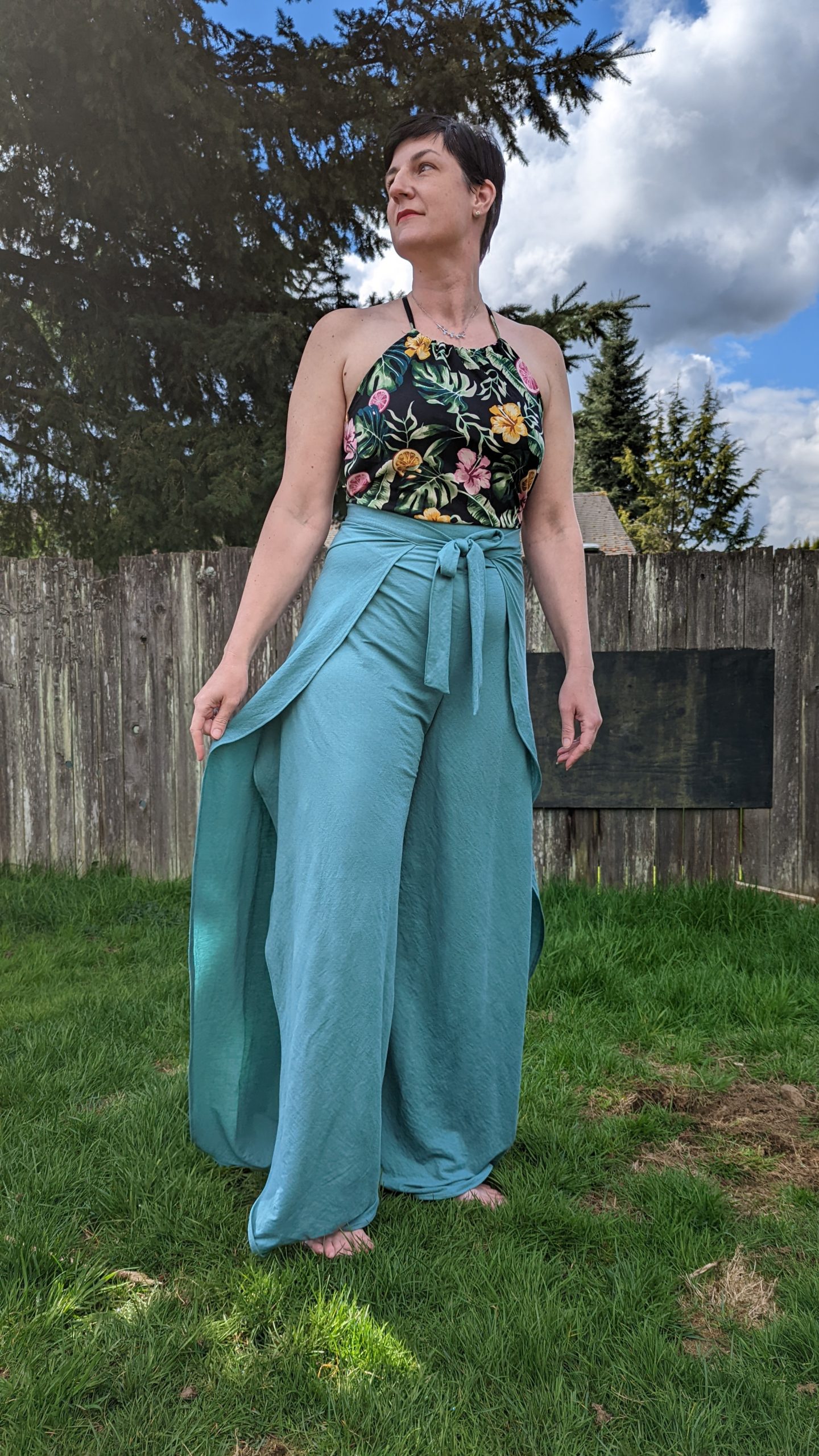 Iris Pants into a Jumpsuit Hack - 5 out of 4 Patterns