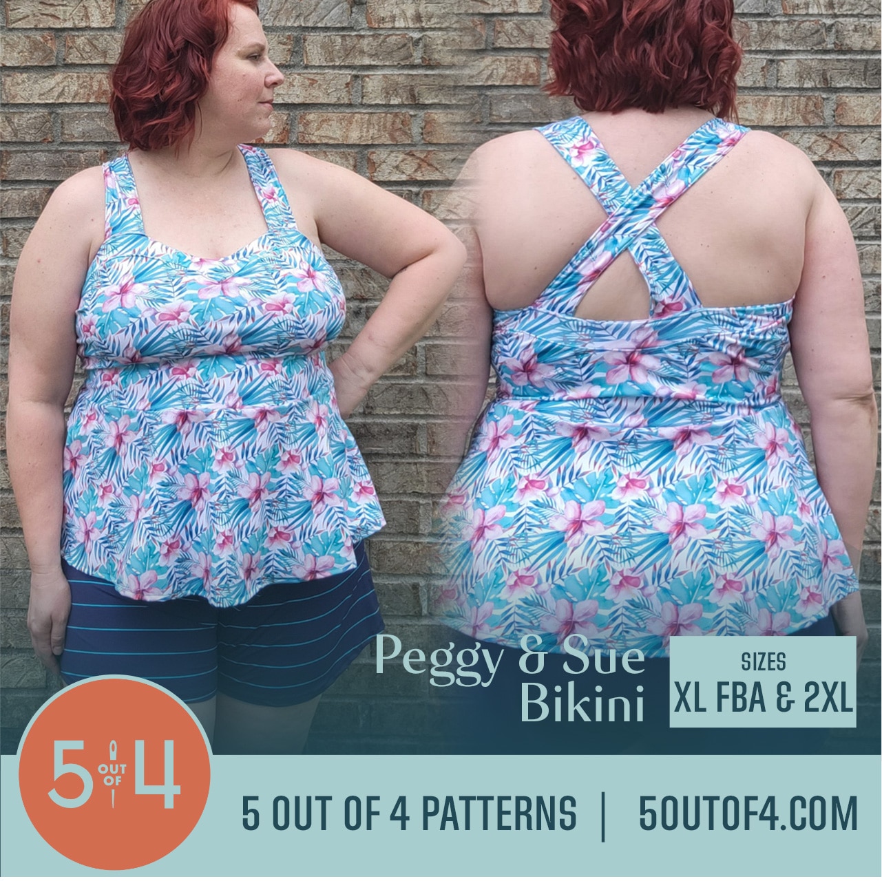 Peggy and Sue Swim Bundle - 5 out of 4 Patterns