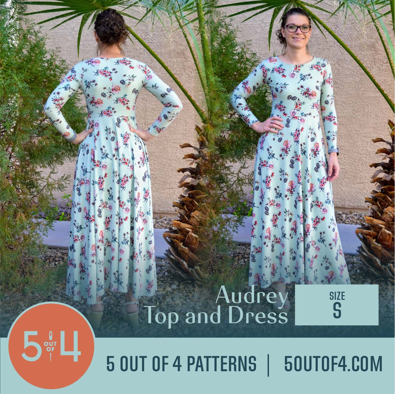 Maxi Dress Pattern - Knit Dress Pattern | Gina Renee Designs