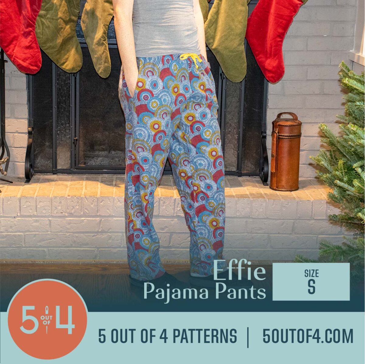 Effie Woven Pajama Pants - 5 out of 4 Patterns