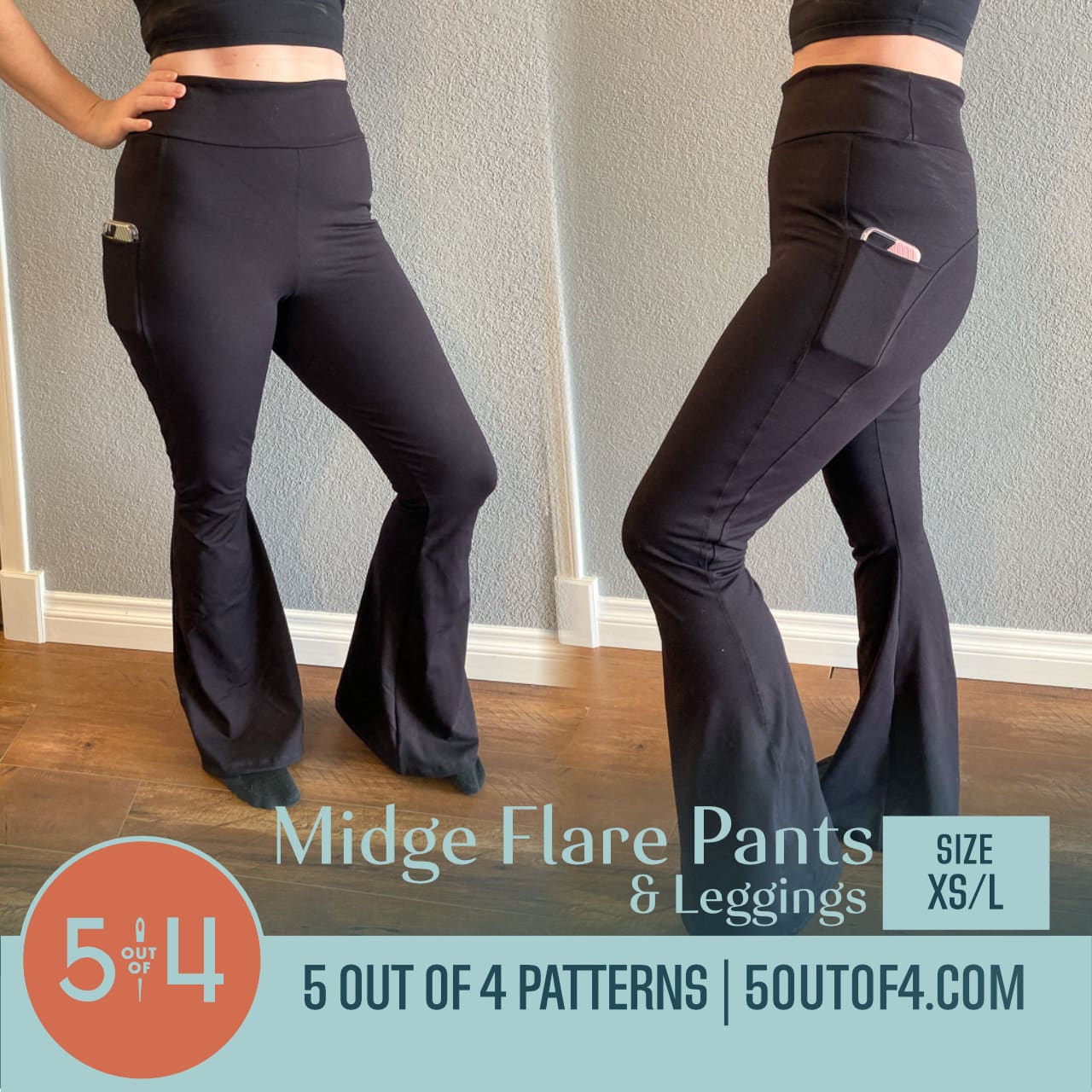 Midge Flare Pants and Leggings Size XSL 2