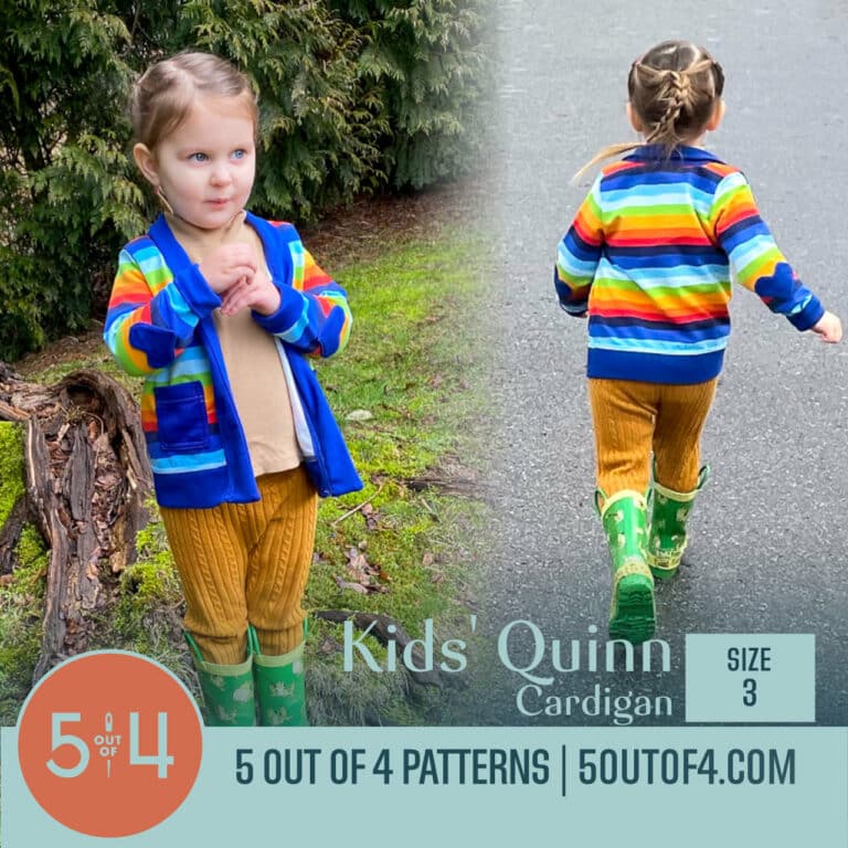Kids' Quinn Cardigan - 5 out of 4 Patterns