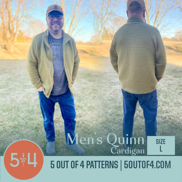 Men's Quinn Cardigan - 5 out of 4 Patterns